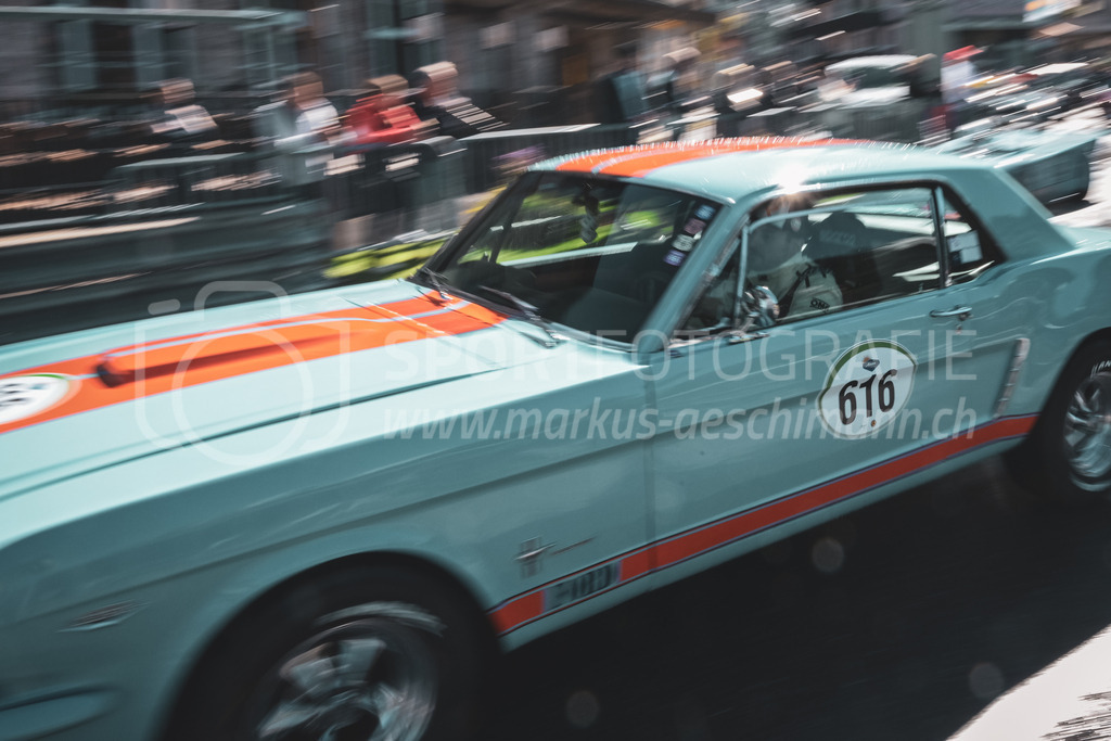 21. Arosa ClassicCar 2025 - 5. September 2025 | Jochen Horn aus Küttigen (SUI) in einem Ford Mustang aus dem Jahre 1965 mit Startnummer 616 am Arosa ClassicCar 2025 in der Kategorie Demo..@arosaclassiccar, @arosa.official, #arosaclassiccar, #arosa, #76curves, #classiccarBild: Sportfotografie Markus Aeschimann | www.markus-aeschimann.ch - Realisiert mit Pictrs.com