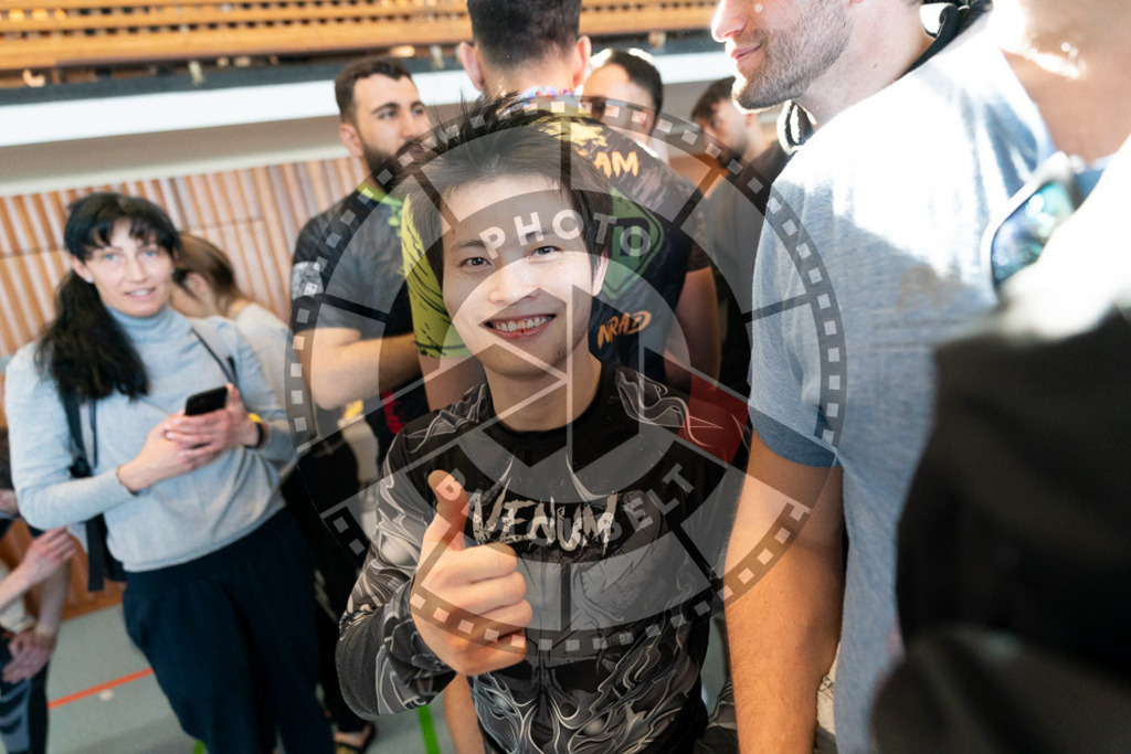 20250329PBB4724 | Fighters compete during the International Luta Livre (ILLCS) Germany IX Spring 2025 Competition spring on March 29, 2025 in Hannover, Germany.© Chiara Dazi