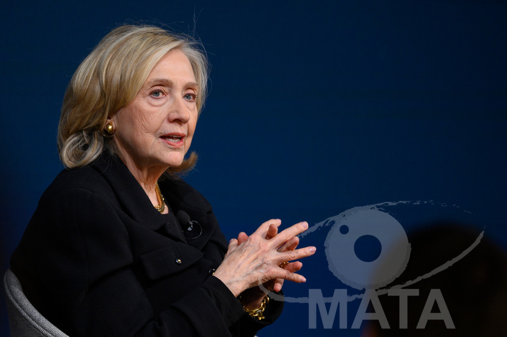 _DWI3206 | Die US-Politikerin Hillary Clinton auf der Veranstaltung Bridging Scholarship and Statecraft im Rahmen der Münchner Sicherheitskonferenz 2026. München, 13.02.2026 Bayern Deutschland  - Realisiert mit Pictrs.com