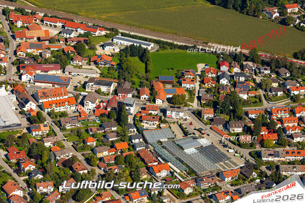 Aktuelles Luftbild von Eglharting Kirchseeon Kauf mit Lizenz / Bildrechten möglich- Die Luftaufnahme wurde 2021 mittels UL-Flugzeug erstellt ( keine Drohne ) - hochauflösende Kamera-Systeme von  Canon -Beste Qualität - Für grossformatige Ausdrucke geeignet. Die Geschenkidee !