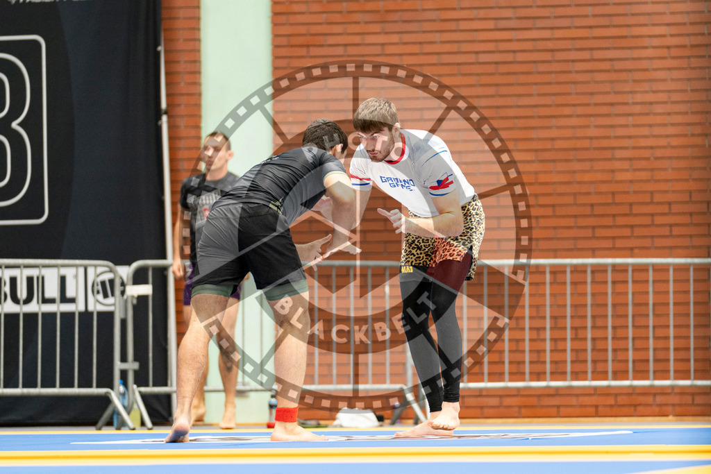 20230916PBB1032 | Fighters compete during the grappling tournement ADCC Trials (European, Middle East and African Championship) in Warsaw, Poland, on September 16, 2023.