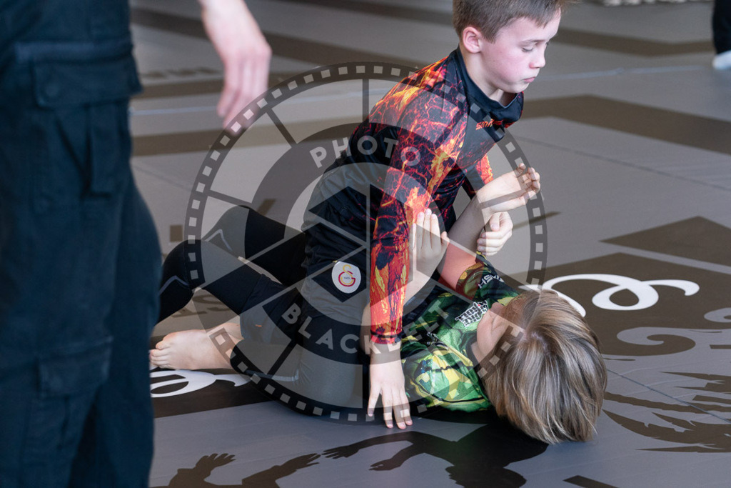 20250329PBB0843 | Fighters compete during the International Luta Livre (ILLCS) Germany IX Spring 2025 Competition spring on March 29, 2025 in Hannover, Germany.© Chiara Dazi