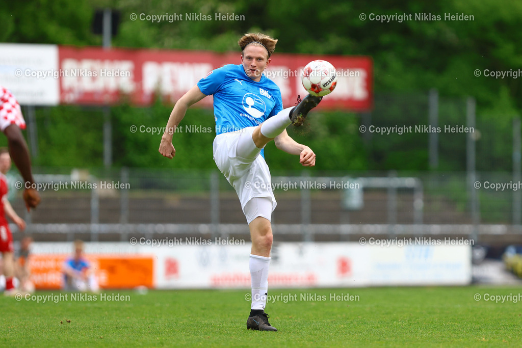 NH_FCEintrachtNorderstedt_BWLohne_RegionalligaNord_03052026 | #3 Luke Schierenbeck (Blau-Weiß Lohne)Fußball I Herren I Regionalliga Nord I Saison 2025-2026 I 32. Spieltag I FC Eintracht Norderstedt - Blau-Weiß Lohne I 03.05.2026 I Edmund-Plambeck-Stadion