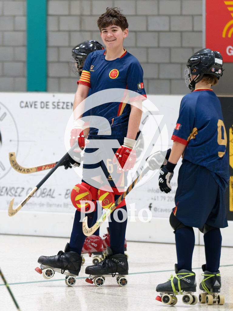 U15  - Geneve RHC v Pully RHC  |  during the U15  match between Geneve RHC and Pully RHC  at Centre sportif de la queue d'arve in Geneve, Switzerland