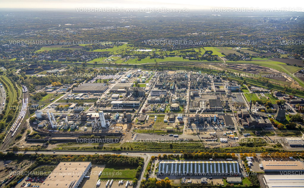 Oberhausen221003425 | Luftbild, OQ Chemicals Werk Ruhrchemie, Chemiewerk, Holten, Oberhausen, Ruhrgebiet, Nordrhein-Westfalen, Deutschland