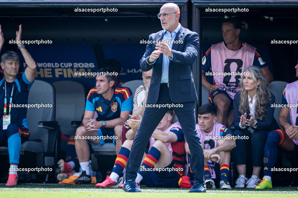 FOOTBALL : Argentine vs Espagne – Finale de la Coupe du Monde FIFA 2026. New York New Jersey Stadium, East Rutherford, New Jersey, États-Unis. 19/07/2026. | Luis de la Fuente (Spain Head Coach)