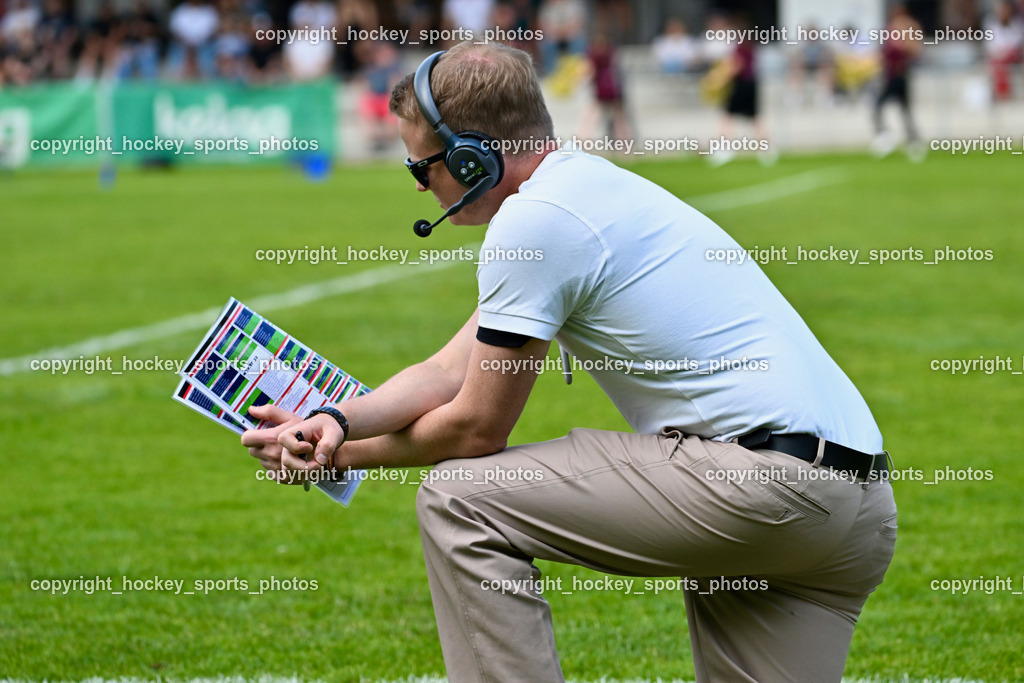 Carinthian Lions vs. Cineplexx Blue Devils | Head Coach Offensive Maximilian Carinthians Lions PUCHSTEIN, Carinthian Lions vs. Cineplexx Blue Devils, Carinthian Lions vs. Cineplexx Blue Devils am 09.06.2025 in Klagenfurt (ASV Sportplatz), Austria, (Photo by Bernd Stefan)