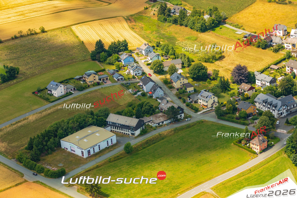 Döbra Schwarzenbach am Wald Bild- Das Luftbild wurde 2025 vom UL-Flugzeug heraus erstellt ( keine Drohnen Bilder! ) - Hochauflösende Luftaufnahme -Nicht vergleichbar mit Google Maps oder Satelittenbilder- Die Geschenkidee !Mit Lizenz und Bildrechte bestellbar