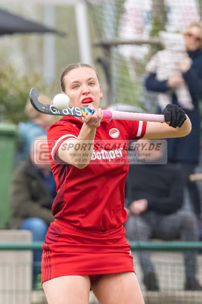 HK_20230416_107006-2 | 1. Bundesliga Damen Düsseldorfer HC - Rot-Weiss Köln am 16.4.2023 DHC Düsseldorf, Düsseldorf , Helena Würker ( Rot-Weiss Köln #16 )