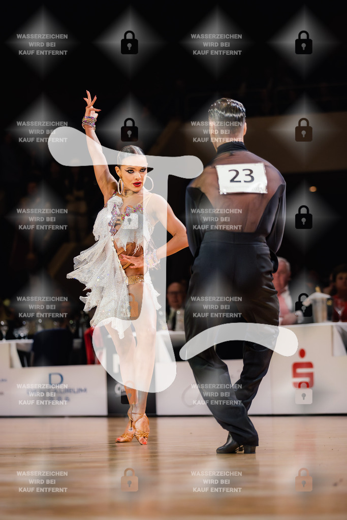 Goldstadtpokal 2025 - WDSF World Open Latin 6th (23) Tomer Zveniatsky _ Elizaveta Pustornakova (Israel)-2025-01-25-1719 | Webshop for digital downloads and prints of dance sport, event & show photographer Julian Link - Realisiert mit Pictrs.com