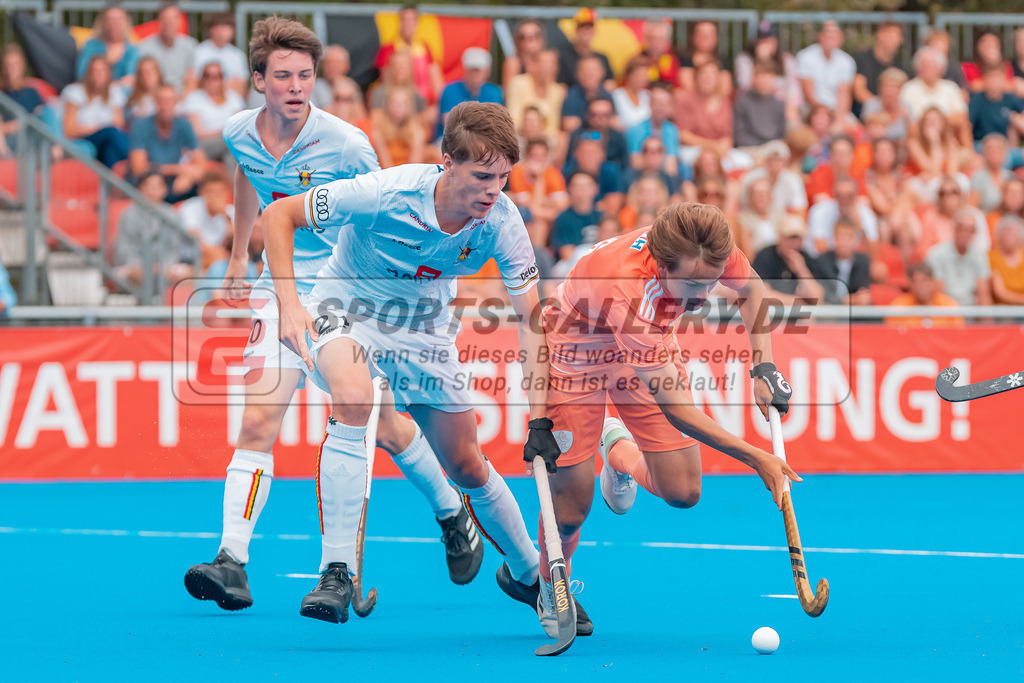 HK_20230715_102232 | Euro Hockey MU18 SF1 Belgium vs Netherlands  Championship Girls &amp; Boys am 15.7.2023 CHTC , Krefeld ,
