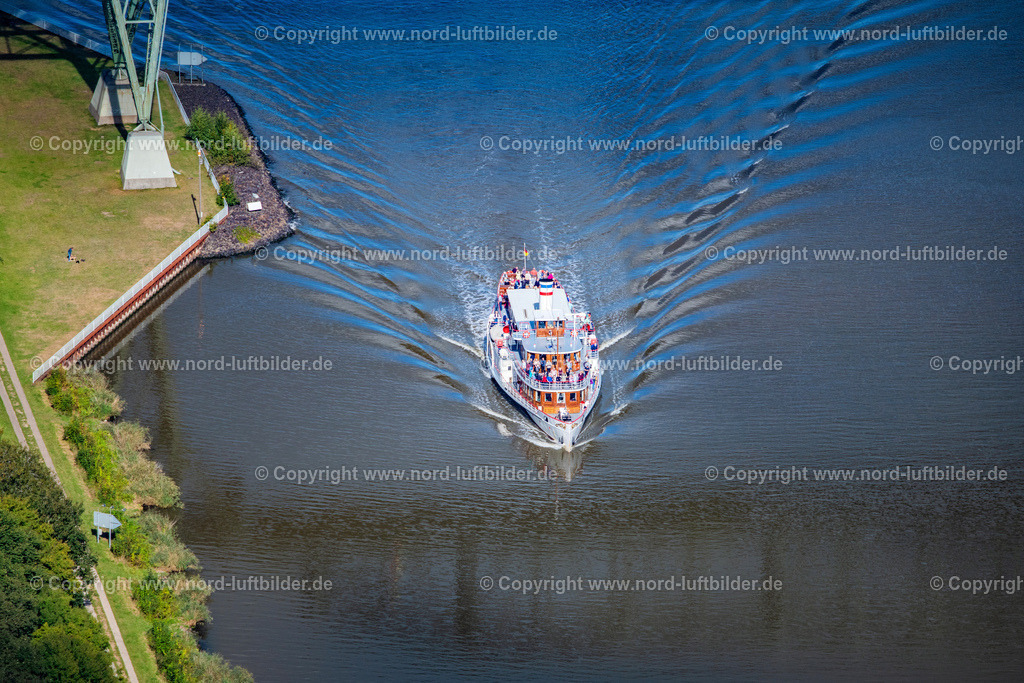 Freya Raddampfer Eisenbahnhochbrücke Hochdonn  Adler Schiffe Nord Ostsee Kanal  ELS_3005200922 | Freya Raddampfer Reederei Adler Schiffe auf den Nord Ostsee Kanal