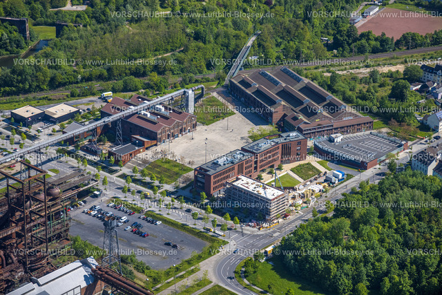 Dortmund230504179 | Luftbild, Technologiepark Gewerbegebiet Phoenix West, Phoenixplatz, Schalthaus, Phoenix des LumiÃƒÆ’Ã†â€™Ãƒâ€šÃ‚Â¨res Kunstzentrum, Phoenixwerk Büroflächenvermietung, Bergmann Brauerei, Hörde, Dortmund, Ruhrgebiet, Nordrhein-Westfalen, Deutschland