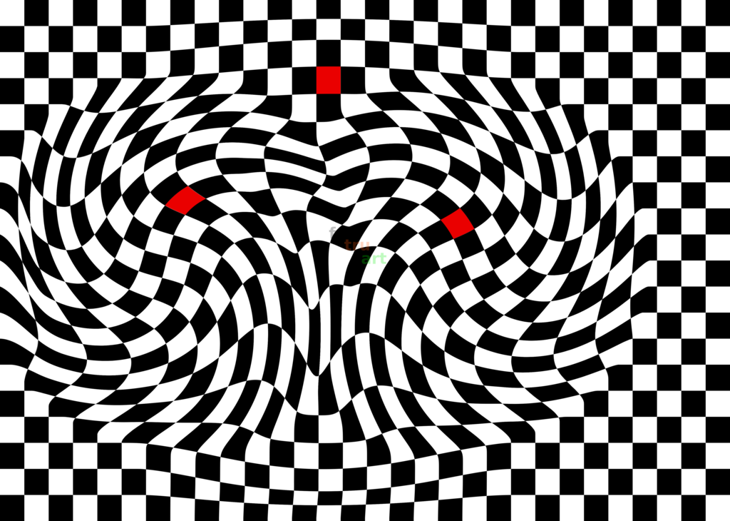 drei rote Quadrate | Grafik - Realisiert mit Pictrs.com