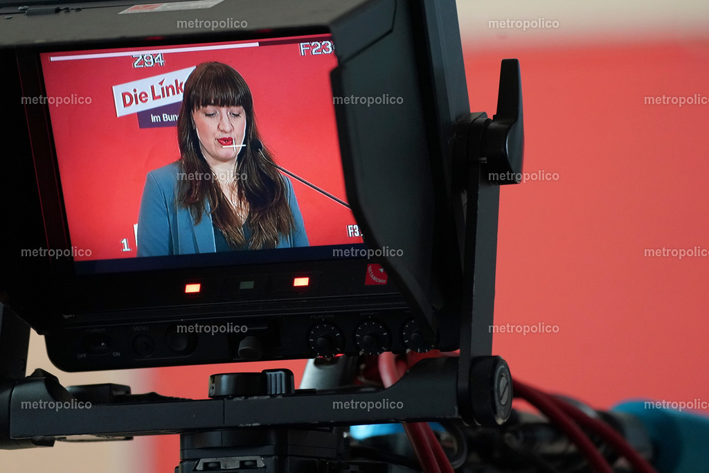 Heidi Reichinnek im Kamerabild Medien | Metropolico