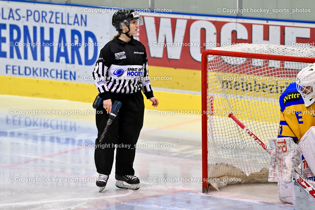 ESC Steindorf vs. EHC Althofen 22.2.2023 | Klemm Anja Referee