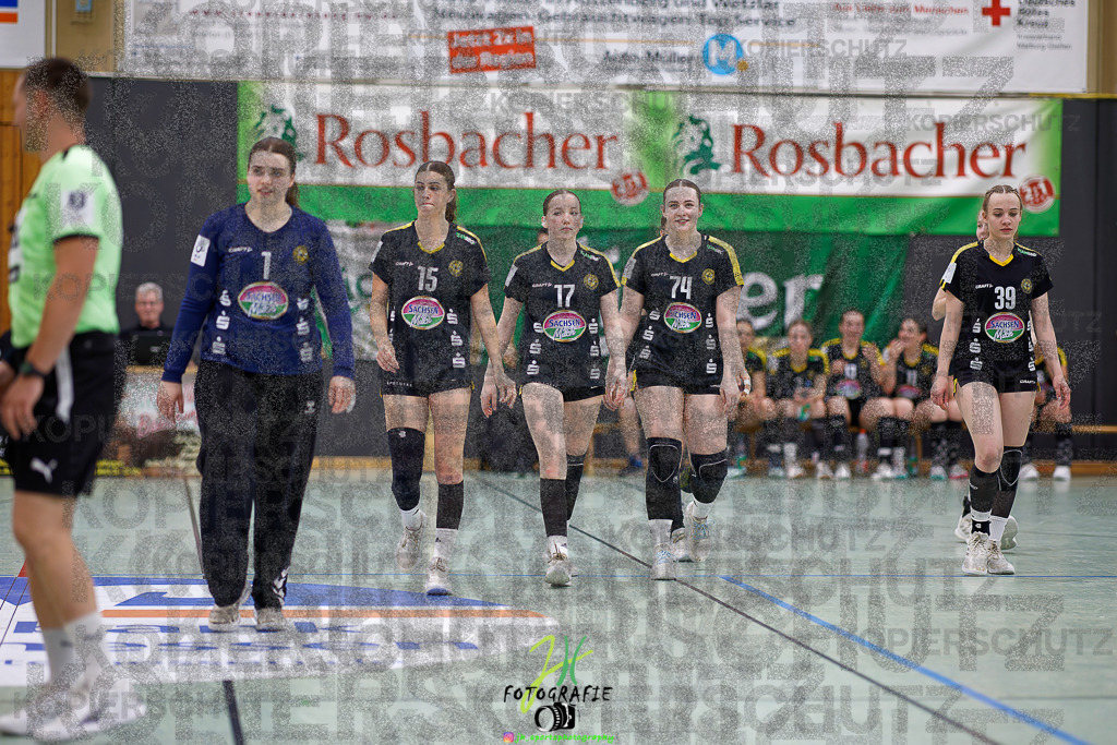 Quali-Turnier JBL wJA; Frisch Auf Göppingen - HC Rödertal | Quali-Turnier JBL wJA; Frisch Auf Göppingen - HC Rödertal am 31.05.2025 in Oberkleen (Weidig-Halle)Photo © 2025 - Jörg Heinrich - Realisiert mit Pictrs.com