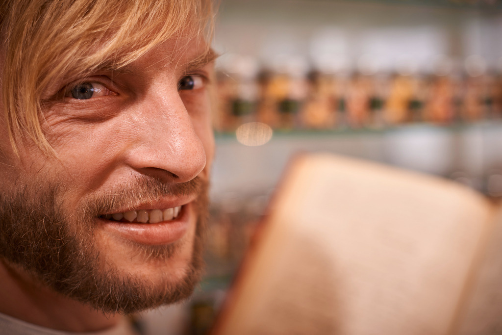 Zuckerl Werkstatt Wien | Wien, Austria - February 26, 2015: Zuckerlwerkstatt Wien; Porträt vom Inhaber Christian Mayer. - Realisiert mit Pictrs.com