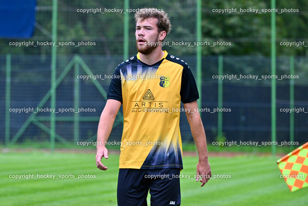 SV Arnoldstein vs. ATUS Velden | #7 Leon Wirnsberger SV Arnoldstein, SV Arnoldstein vs. ATUS Velden, SV Arnoldstein vs. ATUS Velden am 16.09.2025 in Arnoldstein (Waldparkstadion Arnoldstein), Austria, (Photo by Bernd Stefan)