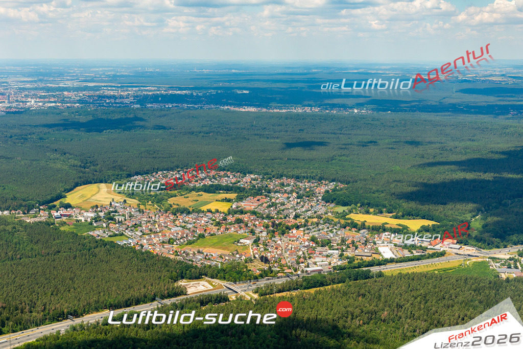 Das Luftbild zeigt : Fischbach bei Nürnberg Nürnberg - Die Luftaufnahme wurde 2023 vom UL-Flugzeug aus erstellt ( keine Drohne ) - Hochauflösende Luftaufnahme - Für grossformatige Ausdrucke geeignet. Die Geschenkidee !Mit Lizenz und Bildrechte bestellbar