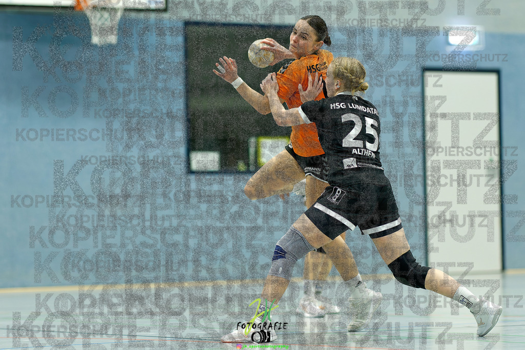 Frauen Oberliga Mitte (HHV); HSG Eibelshausen/Ewersbach - HSG Lumdatal | Frauen Oberliga Mitte (HHV); HSG Eibelshausen/Ewersbach - HSG Lumdatal am 08.03.2025 in Steinbrücken (Sporthalle am Hammerweiher)Photo © 2025 - Jörg Heinrich - Realisiert mit Pictrs.com