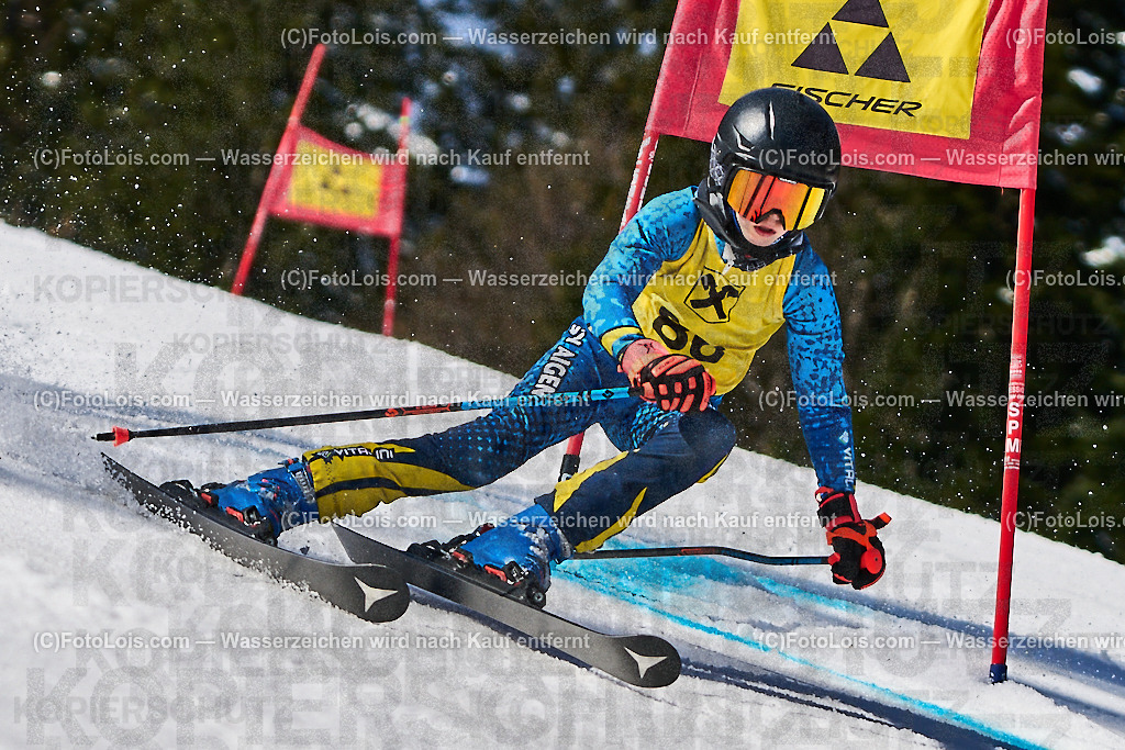 ALP5115_Steir-KINDER-LM_RTL_Loser_Laemmerer Johannes | (C)FotoLois.com, Alois Spandl. SteirerSki KINDER-Cup Riesentorlauf-Landesmeisterschaft am Sandling/Loser in Altaussee, So 25. Februar 2024.