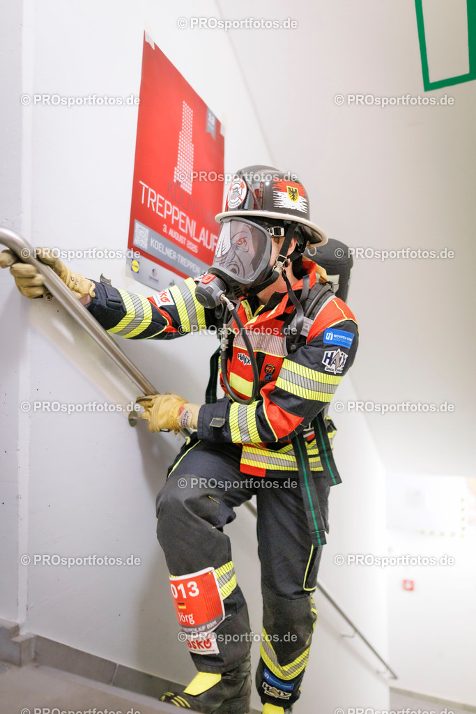 KölnTurm Treppenlauf; Köln, 03.08.2025 | Impressionen vom KölnTurm Treppenlauf am 03.08.2025 in Köln (Nordrhein-Westfalen). 