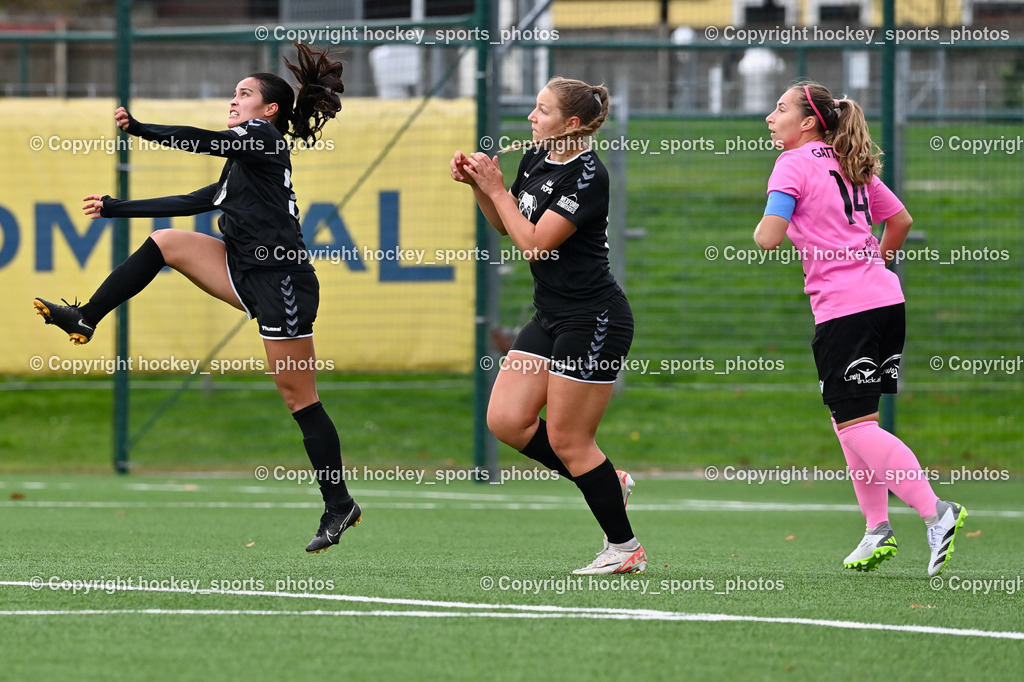 Liwodruck Carinthians Hornets vs. FC Pingau Saalfelden Frauen 29.10.2023  | #30 Jenna Joan Laguana Merrill, #19 Melanie Mikoy, #14 Nicole Dominique Gatternig