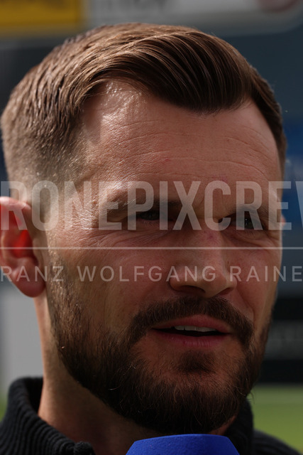 SK Puntigamer Sturm Graz vs TSV Egger Glas Hartberg – Championship Group    | Graz, Austria, 12.Apr.26 - SOCCER - ADMIRAL Bundesliga, SK Puntigamer Sturm Graz vs TSV Egger Glas Hartberg. The image shows head coach Fabio Ingolitsch (STU).    