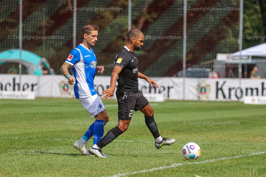 Giessen_Darmstadt (76) | 16.07.2023; Testspiel; Waldstadion Gießen; FC Gießen - SV Darmstadt 98; Ergebnis: 2:0 (0:0)