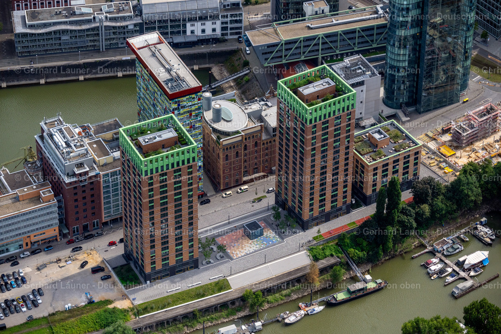 4049375 | interessante Gebäude im Medienhafen, Düsseldorf