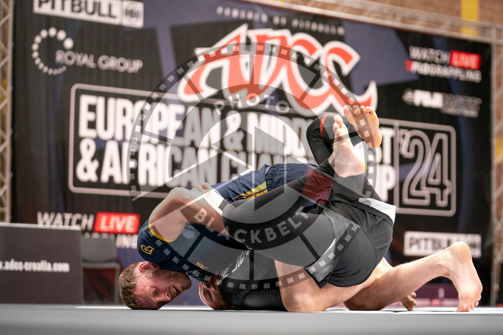 20240217PBB03461 | Fighters compete during the ADCC European, Middle Eastern and African Championship in Zagreb, Croatia, on February 17, 2024.