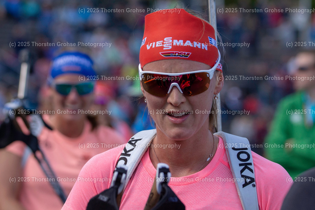 Deutsche Meisterschaften Biathlon 2018 | Deutsche Meisterschaften Biathlon 2018, Massenstart Frauen am 15.09.2018 in der DKB SKI ARENA in Oberhof, (Deutschland)

Bild: Denise Herrmann vom WSC Clausthal-Zellerfeld / BwB (1) - Realisiert mit Pictrs.com