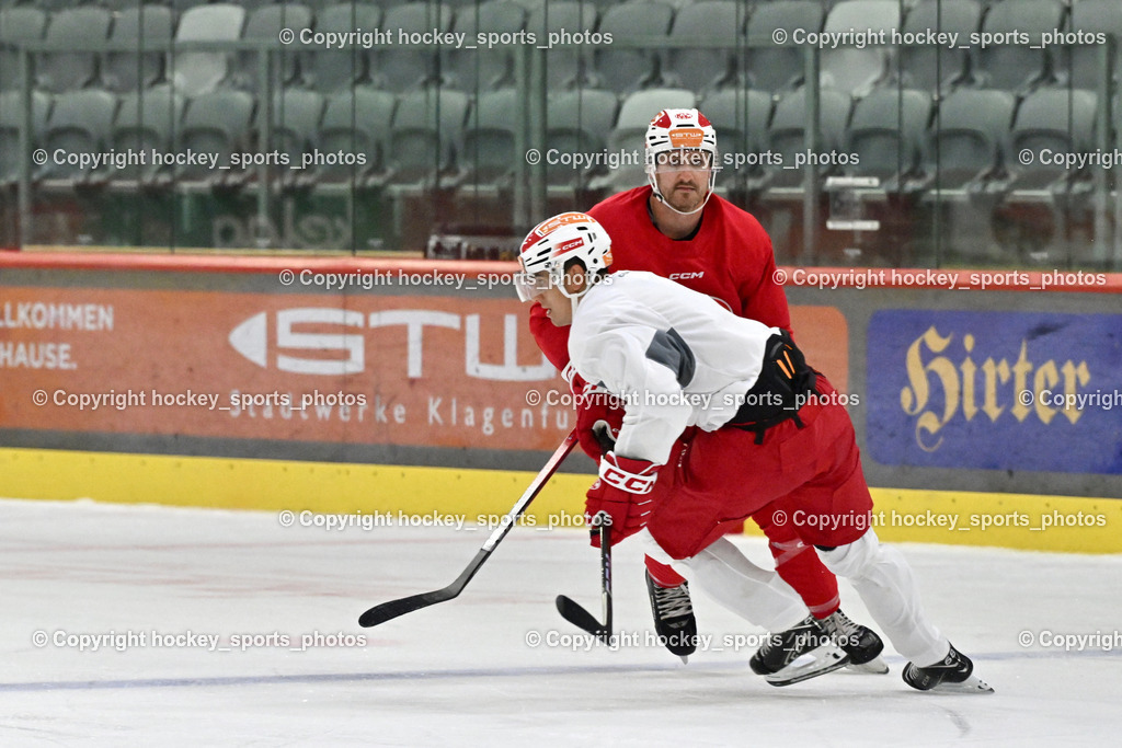 EC KAC Trainingsstart | Jordan Murray, EC KAC Neuzugang, EC KAC Trainingsstart, EC KAC Trainingsstart am 06.08.2025 in Klagenfurt (Heidi Horten Eishalle ), Austria, (Photo by Bernd Stefan)
