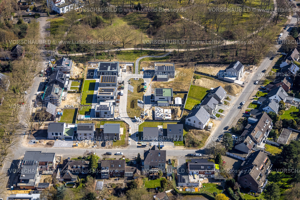 Herne250301927 | Luftbild, SEG Herne Baustelle mit Neubau Schaeferstraße Am Stadtgarten, Herne-Mitte, Herne, Ruhrgebiet, Nordrhein-Westfalen, Deutschland