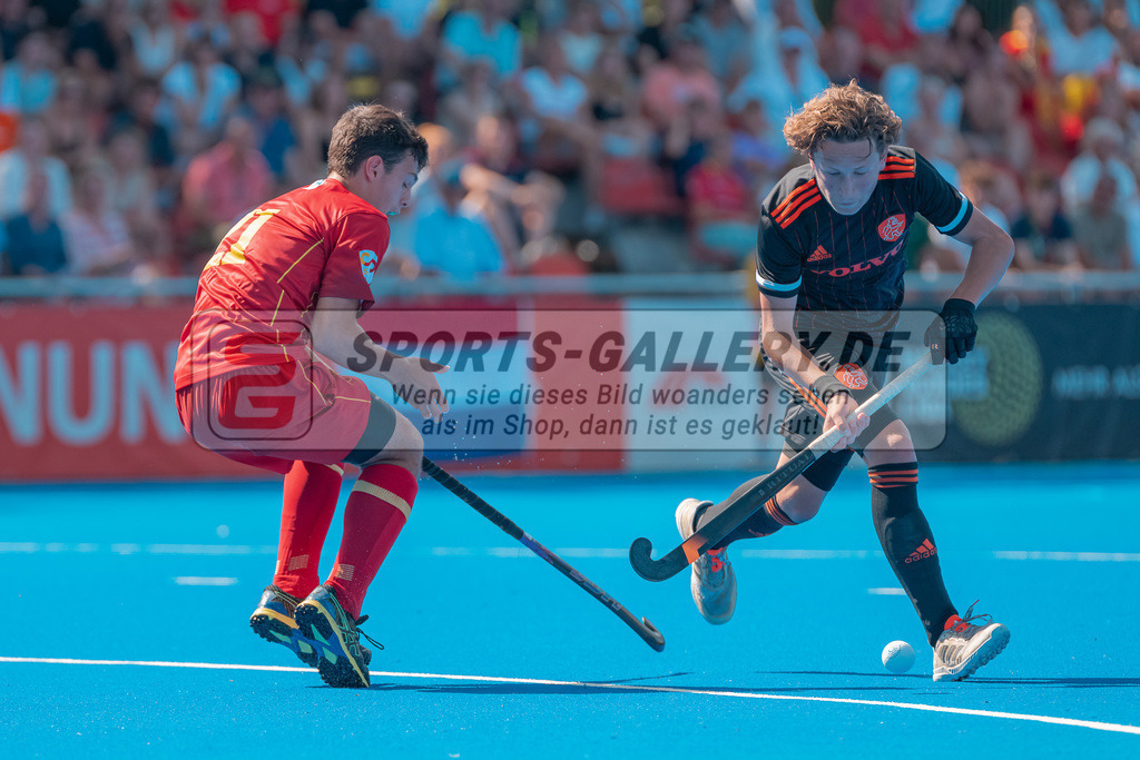 HK_20230711_101287 | Euro Hockey MU18 Spain vs Netherlands Championship Girls &amp; Boys am 11.7.2023 CHTC , Krefeld ,