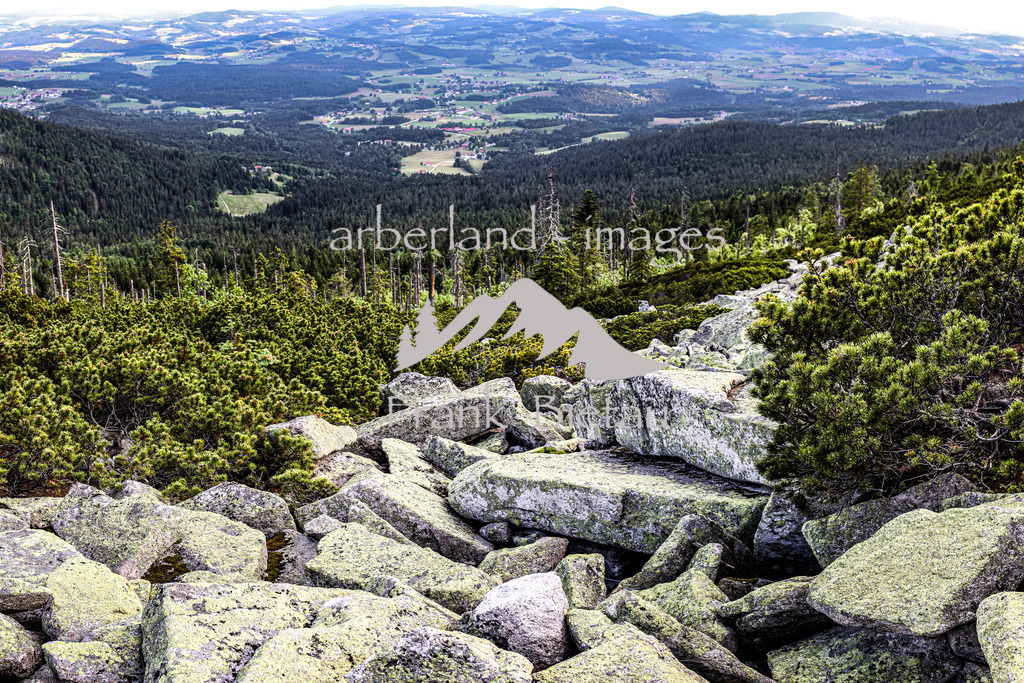 OE7A4089-Pano | das Steinerne Meer am Dreisessel, von hierwunderschöner Ausblick