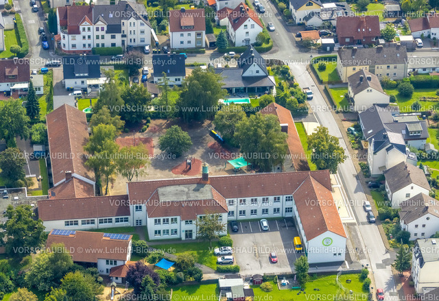 Froendenberg230901894 | Luftbild, Gemeinschaftsgrundschule, Fröndenberg, Fröndenberg, Ruhrgebiet, Nordrhein-Westfalen, Deutschland