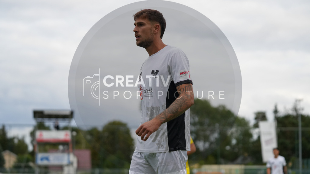 Fußball, Herren, Saison 2025/2026, Regionalliga Nordost, 4. Spieltag, FSV 63 Luckenwalde vs. BFC Preussen, Samstag 22.08.2025, Werner-Seelenbinder-Stadion Luckenwalde | Fußball, Herren, Saison 2025/2026, Regionalliga Nordost, 4. Spieltag, FSV 63 Luckenwalde vs. BFC Preussen, Samstag 22.08.2025, Werner-Seelenbinder-Stadion Luckenwalde, Im Bild: Lenny Stein (Preussen) - Realisiert mit Pictrs.com