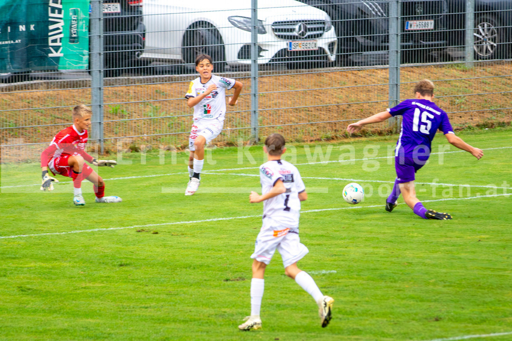 Fußball, Entwicklungsspiele der KFV-Auswahl  | Fußball, Entwicklungsspiele der KFV-Auswahl , KFVU14 am 05.09.2024 in Spittal (Stadion Landskron), Austria, (Photo by Ernst Krawagner sport-fan.at) - Realisiert mit Pictrs.com