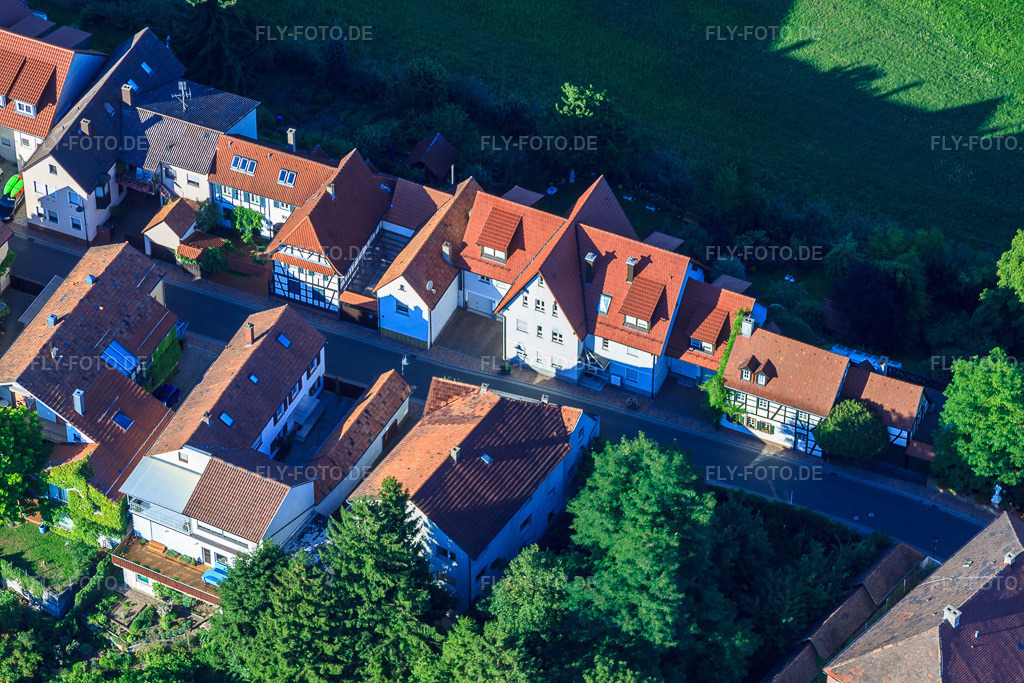 Luftbild: Ludwigstr in Jockgrim im Bundesland Rheinland-Pfalz in Deutschland. Foto: IMG_30863.jpg vom 31.07.2010 durch Werner Riehm/FLY-FOTO.de