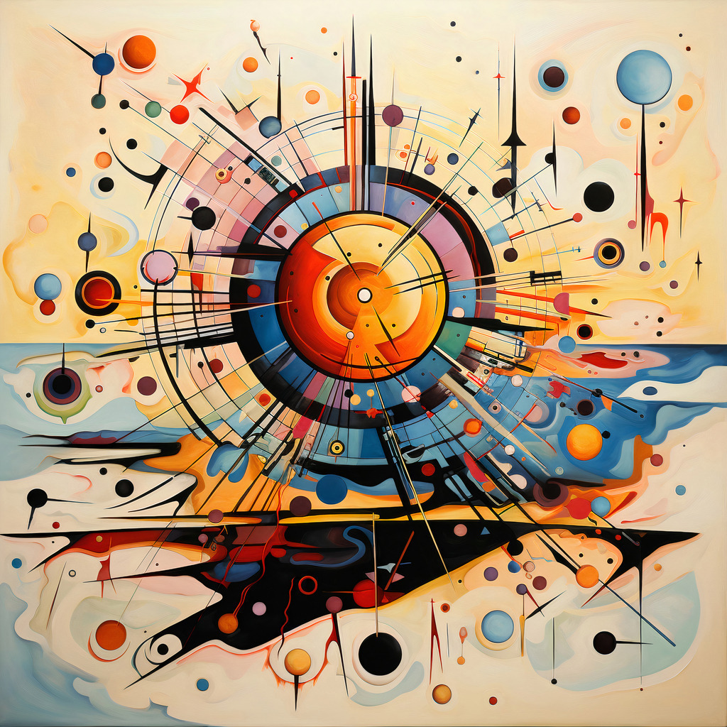 2307087 - Abstrakte Formen | Modernes dekoratives Wandbild