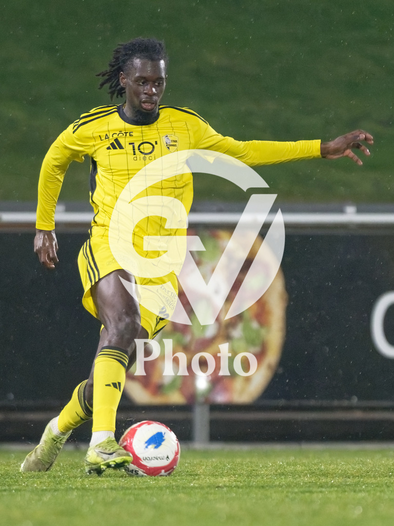 dieci Challenge League - FC Stade Nyonnais v Neuchatel Xamax FCS |  during the dieci Challenge League match between FC Stade Nyonnais and Neuchatel Xamax FCS at Centre sportif de Colovray in Nyon, Switzerland