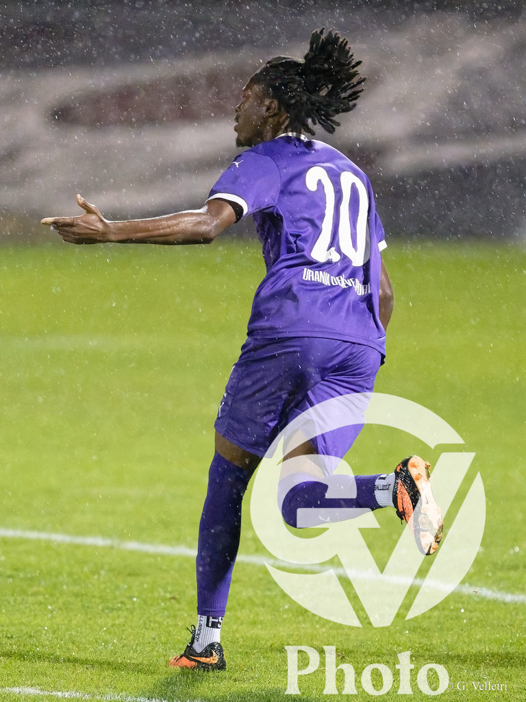 Urania Genève Sport  v FC Echichens  - 2ene ligue inter | Geneva, Switzerland - May 08 : during the 2ene ligue inter  match between Urania Genève Sport  and FC Echichens  at Stade de Frontenex  on May 08 , 2026 in Geneva, Switzerland.