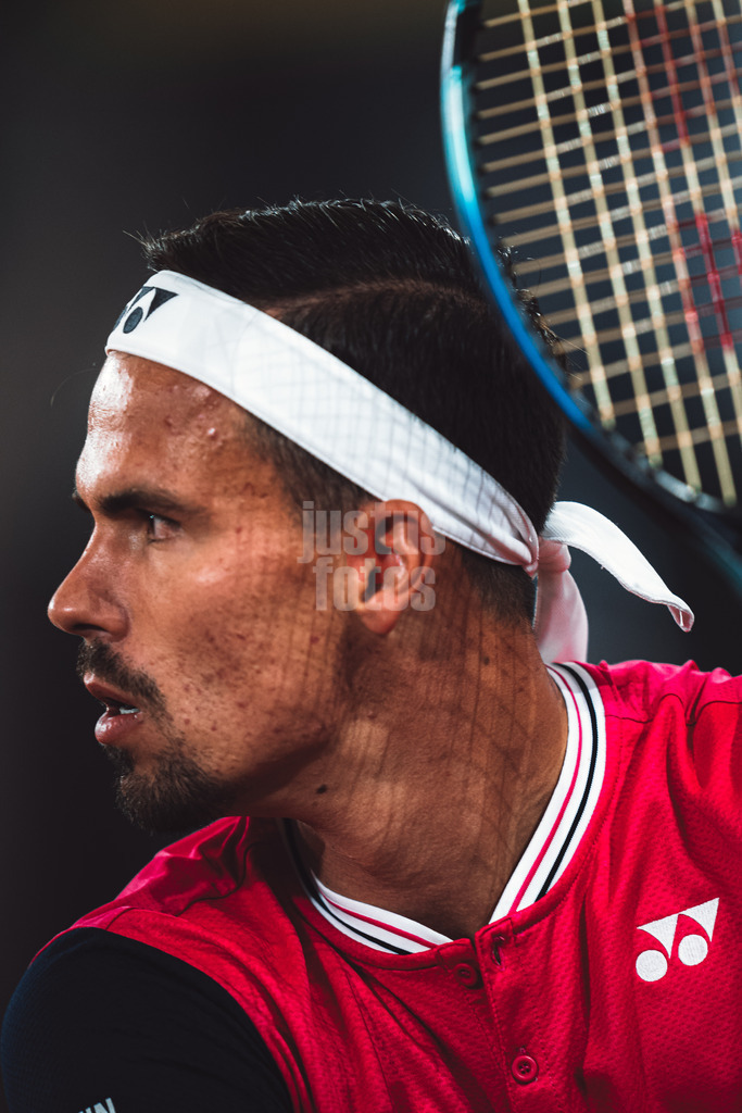 Tennis | Männer | ATP Tour 500 | European Open Hamburg | Daniel Altmaier (GER) vs. Andrey Rublev | 27.07.2023 | Daniel Altmaier (GER)