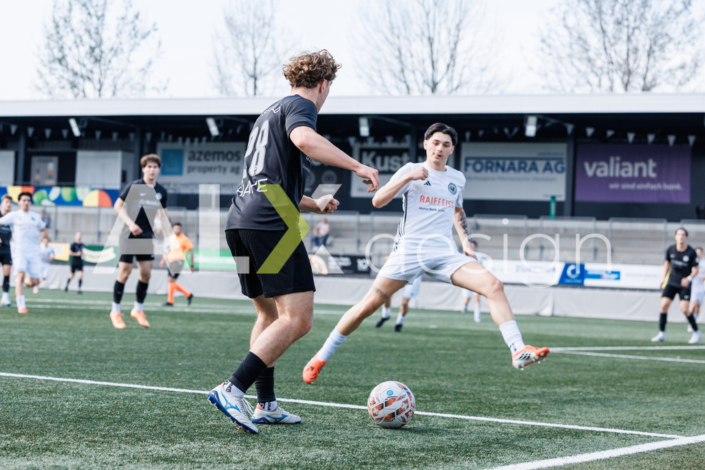 Fussball I Herren I Saison 2025-2026 I 2. Liga Interregional – Gruppe 5 I 17. Spieltag I FC Wil 1900 II - FC Seefeld Zürich I 11.04.2026 | 28 Lukas Fleischer (CH) (FC Seefeld Zürich) – Rechter Verteidiger - Realisiert mit Pictrs.com