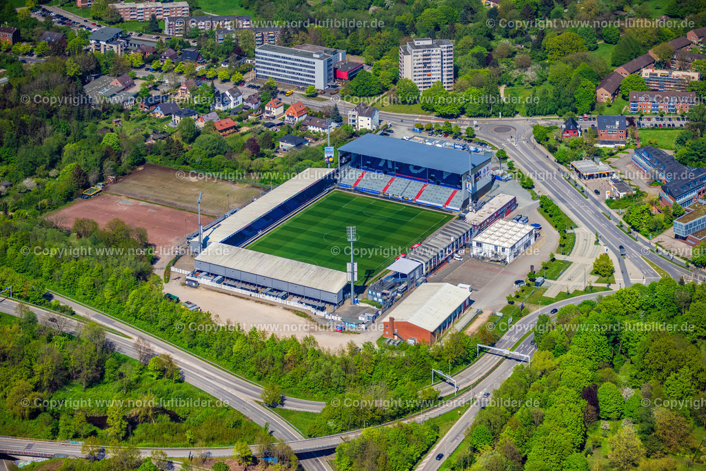 Kiel_Holstein_Kiel_Stadion_ELS_0332010524 | KIEL 01.05.2024 Sportstätten-Gelände der Arena des Stadion  Holstein-Stadion am Westring im Ortsteil Wik in Kiel im Bundesland Schleswig-Holstein, Deutschland. Weiterführende Informationen bei: Danker Bau GmbH,  Kieler Sportvereinigung Holstein von 1900 e.V.. // Sports facility grounds of the Arena stadium Holstein-Stadion on Westring in the district Wik in Kiel in the state Schleswig-Holstein, Germany. Further information at: Danker Bau GmbH,  Kieler Sportvereinigung Holstein von 1900 e.V.. Foto: Martin Elsen