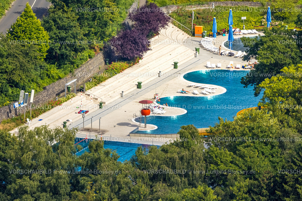 Witten230700867-2 | Luftbild, Freibad, Annen, Witten, Ruhrgebiet, Nordrhein-Westfalen, Deutschland