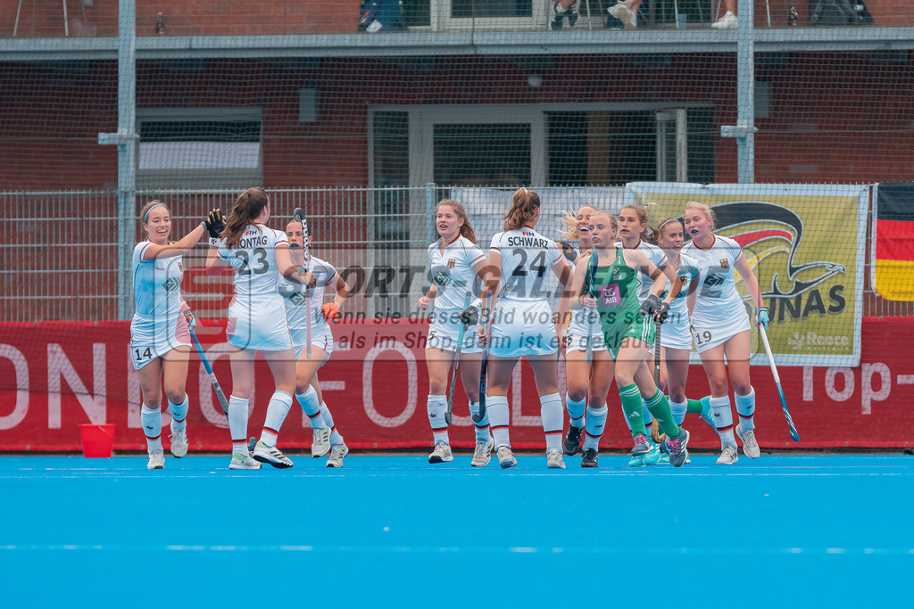 HK_20230713_102144 | Euro Hockey WU18 Germany vs Ireland Championship Girls &amp; Boys am 13.7.2023 CHTC , Krefeld ,