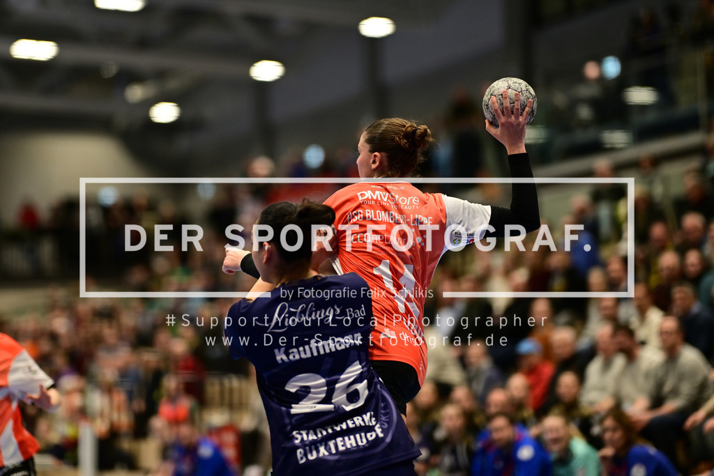 Handball I Frauen I Saison 2025-2026 I 1. HBF I 12. Spieltag I Buxtehuder SV - HSG Blomberg-Lippe I 01732 | Der Sportfotograf. - Realisiert mit Pictrs.com